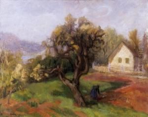 In My Garden In Zebegeny by Robert Bereny