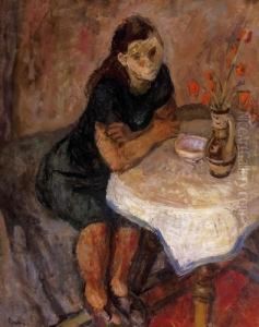 Woman With A Vase