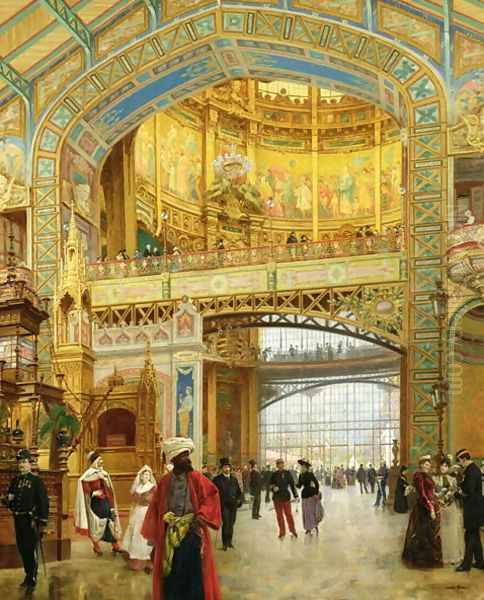 The Central Dome of the Universal Exhibition of 1889 - view 1