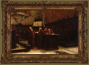 In The Monastery by Francesco Bergamini