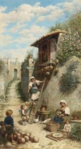 Preparing The Festivities by Francesco Bergamini