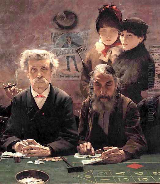 Le Tripot [detail] (The Gambling Den) I - view 1