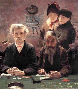 Le Tripot [detail] (The Gambling Den) I