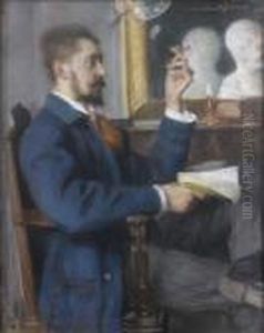 Portrait D'alphonse Isaac by Richard Bergh