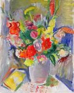 Blomsterstilleben by Svante Bergh