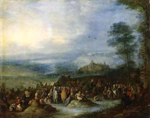 Christ preaching to the Multitude