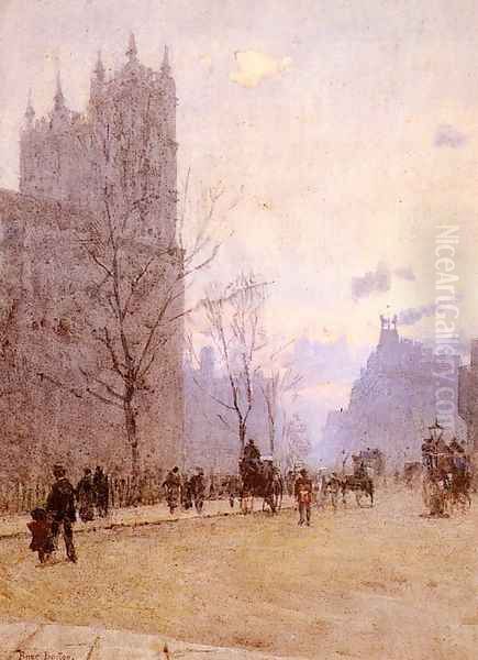 Westminster Abbey - view 1
