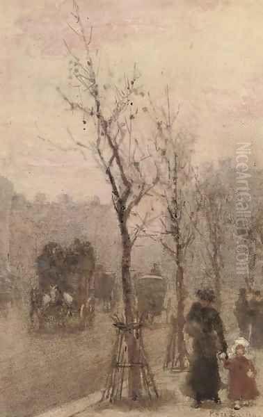 Winter in London - view 1