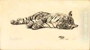 Impudence - Tiger by Rose Barton