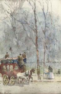 The Hammersmith omnibus on Piccadilly by Rose Barton