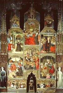 Altarpiece of the Virgin by Lluis Borrassa