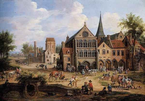 A Town Scene - view 1
