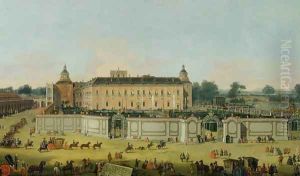 The Palace of Aranjuez 1756 by Francesco Battaglioli