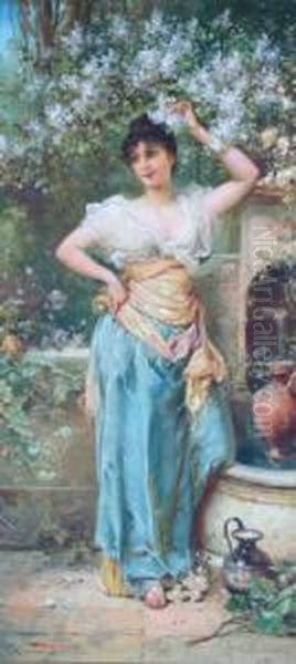 At The Fountain by Joseph Bernard