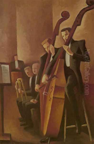 Double Basses - view 1