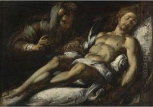 Pieta by Bernardo Strozzi