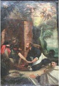 St. Roch by Bernardo Strozzi