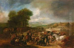 The cattle auction by John Barker