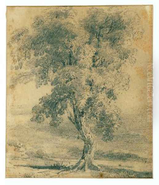 Landscape with Tree - view 1