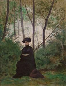 Femme Lisant Dans Un Parc Femme Lisant Dans Un Parc