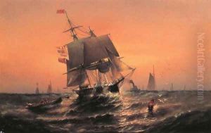 Sunrise, from Shore to Ship by Elisha (Taylor) Baker