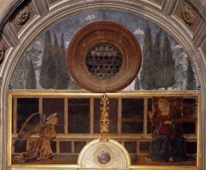 Annunciation 2 by Baldovinetti Alessio