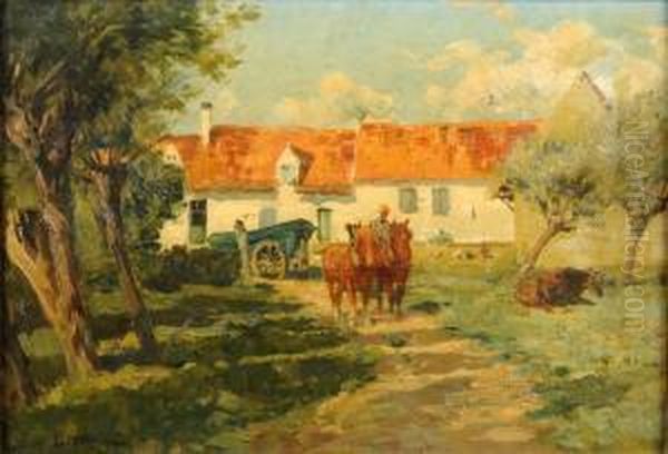 Attelage Devant La Ferme - view 1