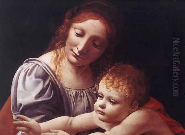 The Virgin and Child (detail) 1490s - view 1