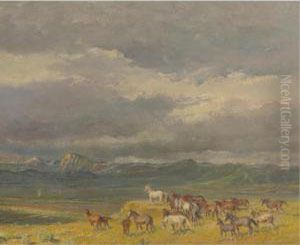 Wild Horses by Oscar Edmund Berninghaus