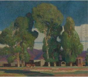 Taos Valley Ranch by Oscar Edmund Berninghaus