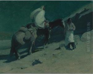 Night Travelers by Oscar Edmund Berninghaus