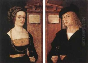 Barbara and Hans Schellenberger 1505-07 by Hans Burgkmair the elder