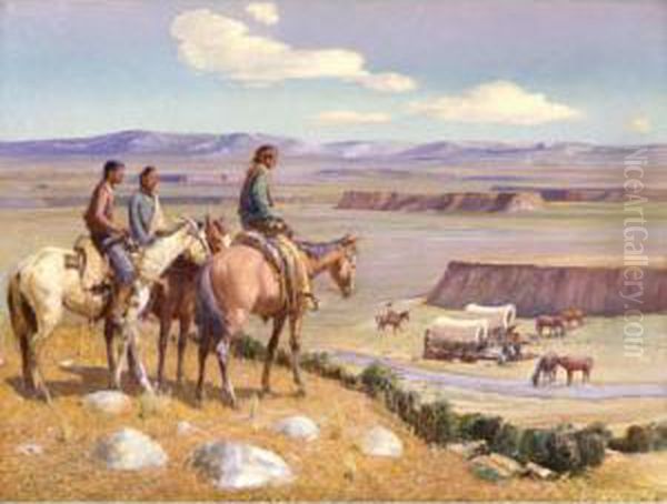 Camp Of The Emigrants - view 1