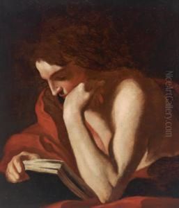 Cerchia San Giovannino Mentre Sta Leggendo by Gian Lorenzo Bernini