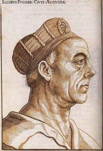 Portrait of Jacob Fugger 1510-12 by Hans Burgkmair the elder