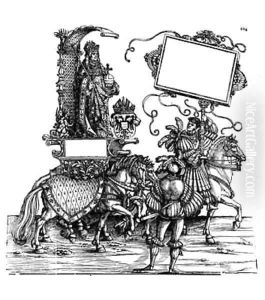 Scene from Maximilian's Triumphal Procession 10