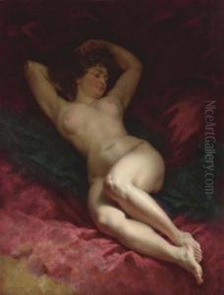 Nu Sur Drape Rouge - view 1