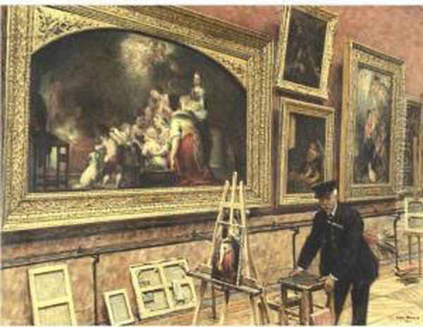 An Evening In The Louvre - view 1
