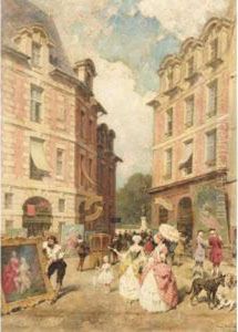 Le Marche Aux Puces by Louis Beroud