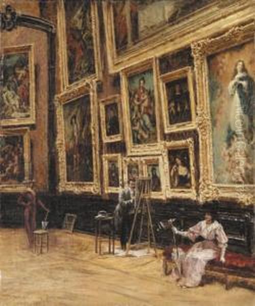 In The Louvre - view 1
