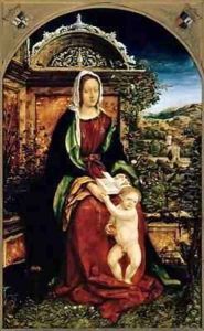 The Virgin and Child by Hans Burgkmair the elder