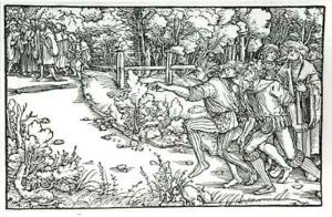 The Race by Hans Burgkmair the elder