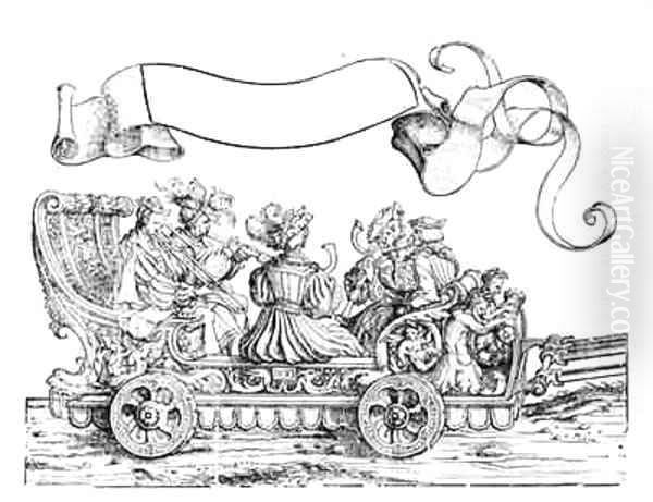 A Scene from Maximilian's Triumphal Procession - view 1