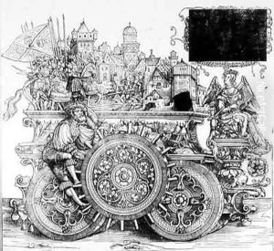 Scene from Maximilian's Triumphal Procession 12