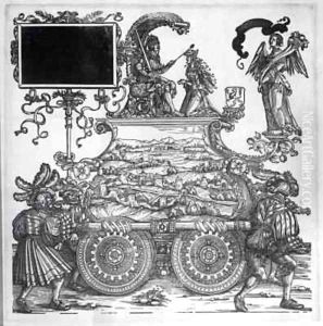 Scene from Maximilian's Triumphal Procession 6