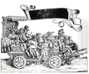 Scene from Maximilian's Triumphal Procession 9