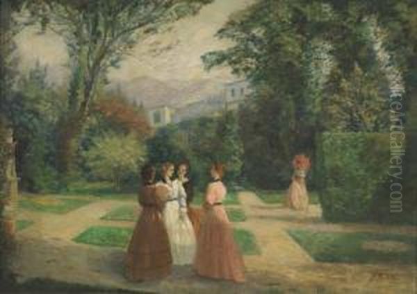 Dame Nel Parco Della Villa - view 1