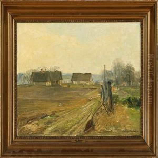 Mark Landscape Withtwo Farms - view 1