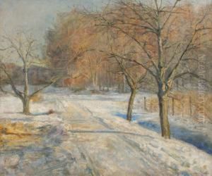 Verschneite Winterlandschaft