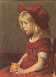 Fillette a l'orange by Marie Louise Catherine Breslau